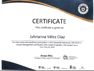 Certificacion Canvas